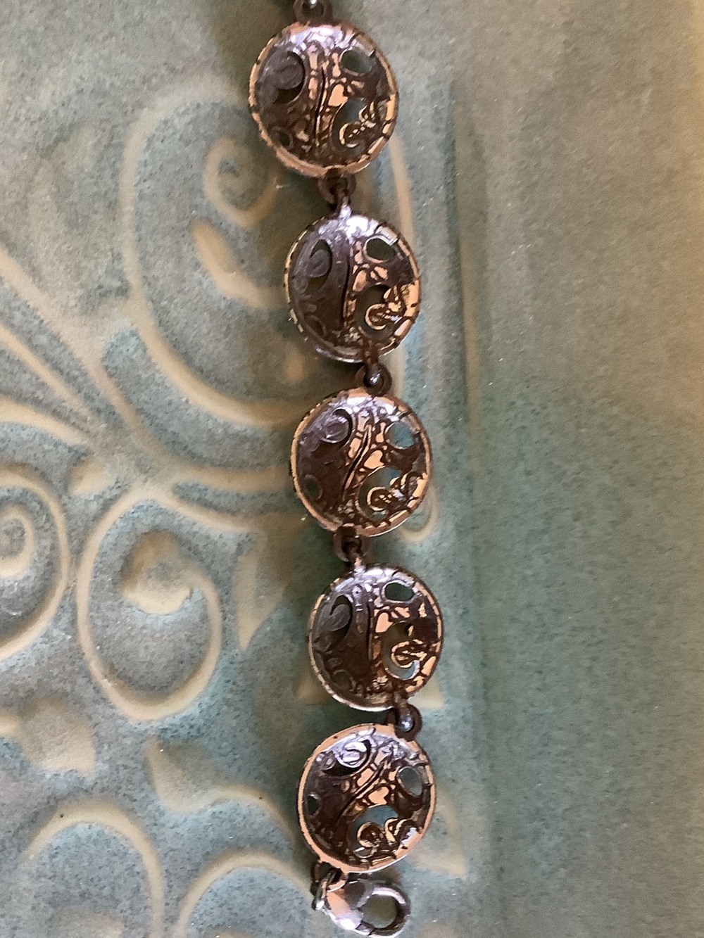 Brighton Silver Filigree Bracelet - - Picture 3 of 4